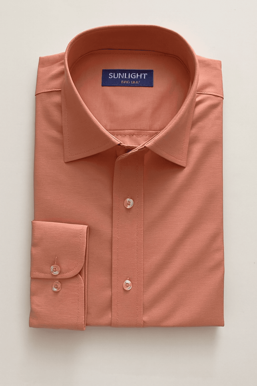 Men's Solid Cotton Formal Shirt