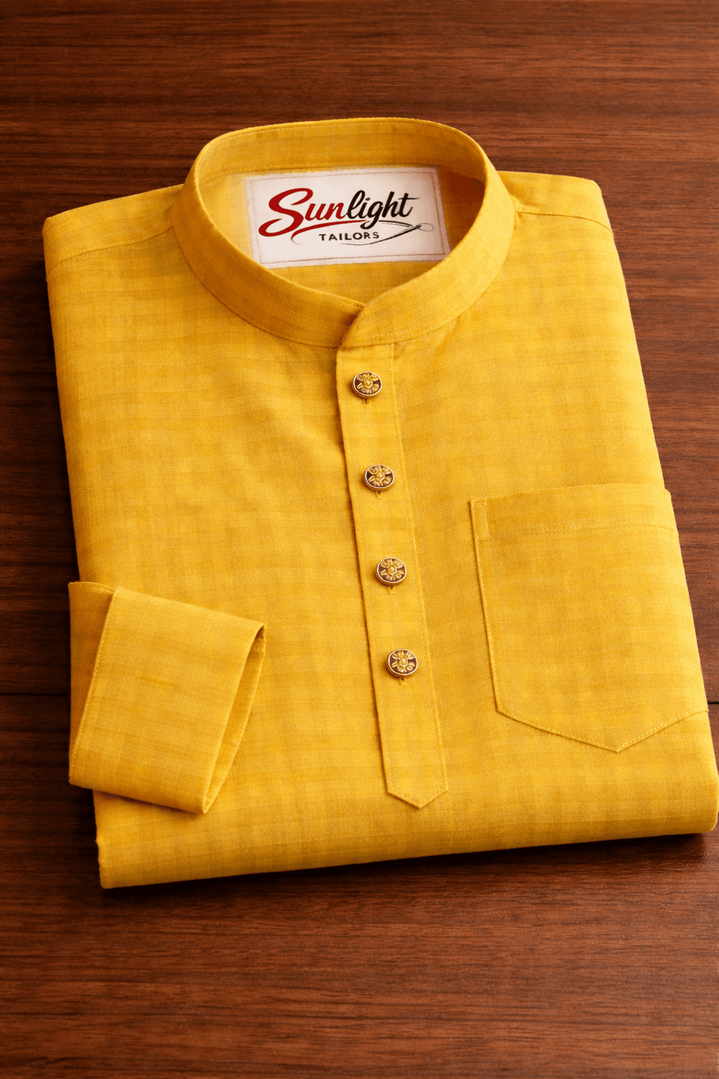 Premium Yellow Designer Kurta