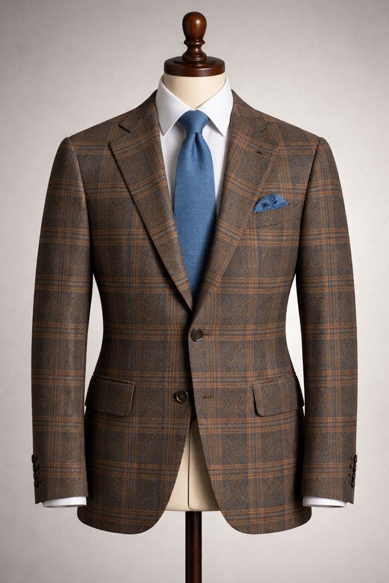 Classic Navy Blue Suit